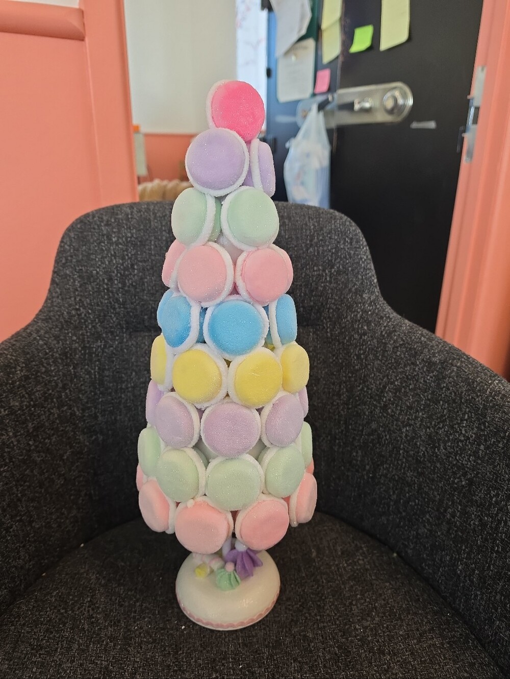 New 20" Pastel French Macaron Christmas Tree Hobby Lobby Sweets & Treats